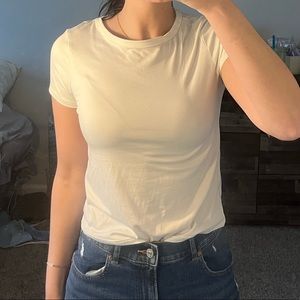 Olivia rae white tee